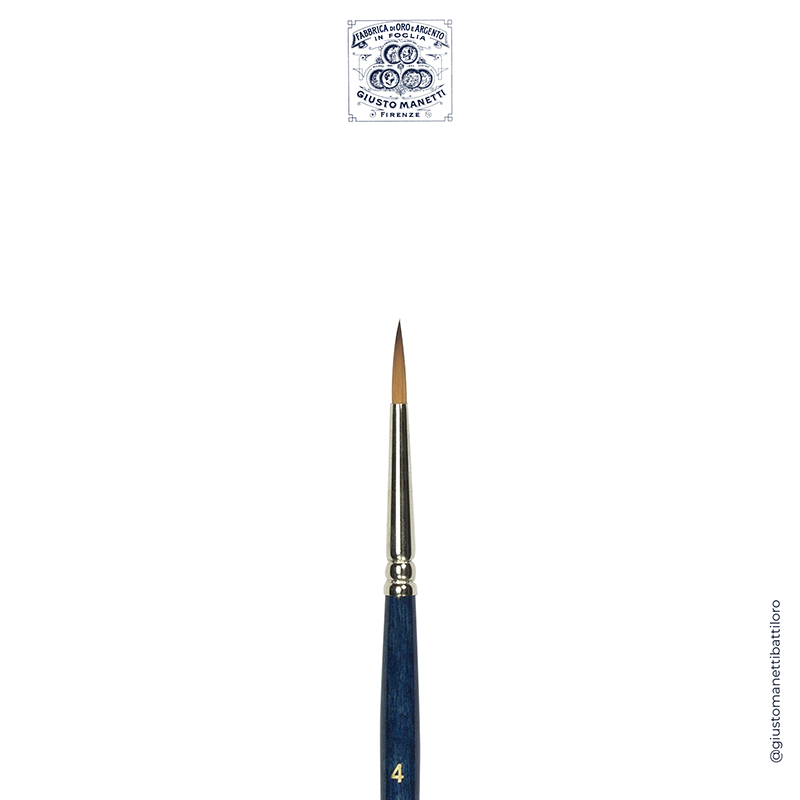 Image of Förgyllning Manetti Cimabue brush n.4 2ZDMCB4450 8051566246908