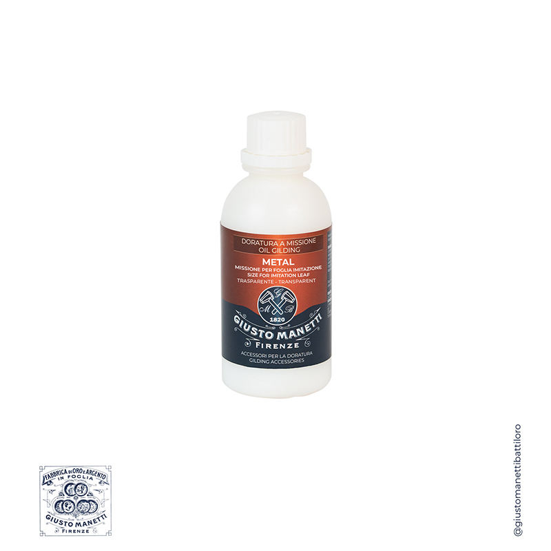 Image of Förgyllning Manetti Metal trasparent size 125 ml. 2ZDOPMTT125 8055404629847