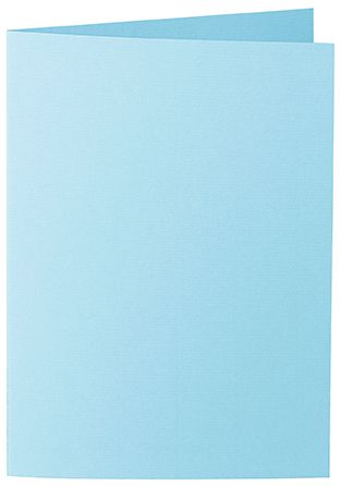 Image of Dubbelt Kort 1001 A6 Stå. 5-pack  Azure Blue 393 10732226393 7612450248050