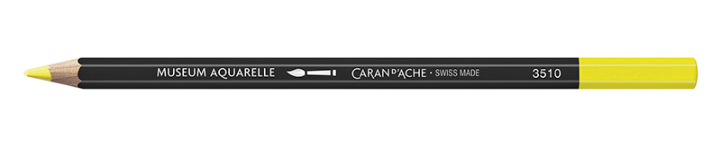 Image of Akvarellpenna Caran d´Ache MUSEUM  LEMON YELLOW 240 (3F) 3510240 7630002320825