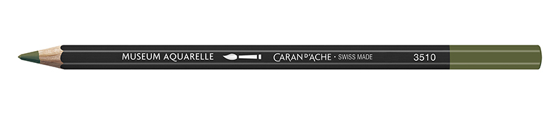 Image of Akvarellpenna Caran d´Ache MUSEUM  OLIVE 249 (3F) 3510249 7630002323765