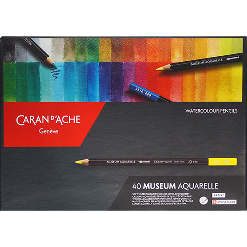 Image of Akvarellpennset Caran d´Ache MUSEUM 40set 3510340 7630002335454