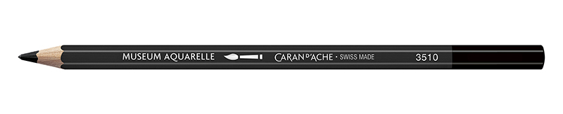 Image of Akvarellpenna Caran d´Ache MUSEUM  IVORY BLACK 496 (3F) 3510496 7630002322379