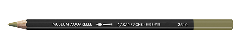 Image of Akvarellpenna Caran d´Ache MUSEUM  BROWN OLIVE 50% 736 (3F) 3510736 7630002324076