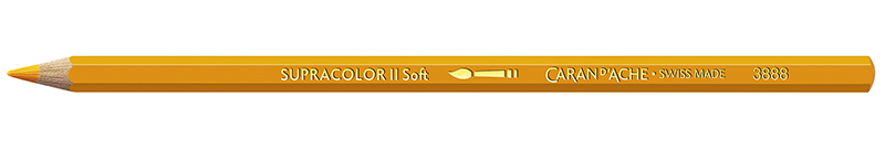 Image of Akvarellpenna Caran d´Ache Supracolor   020  Golden yellow (3F) 3888020 7610186845390