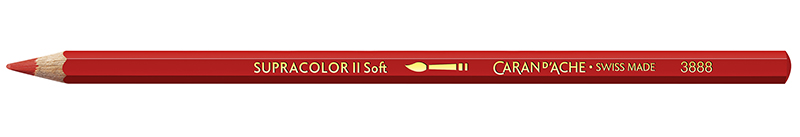 Image of Akvarellpenna Caran d´Ache Supracolor   070  Scarlet (12F) 3888070 7610186845673