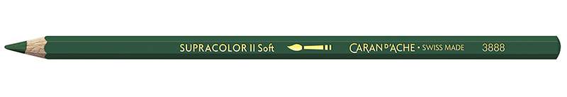 Image of Akvarellpenna Caran d´Ache Supracolor   229  Dark green (3F) 3888229 7610186846113