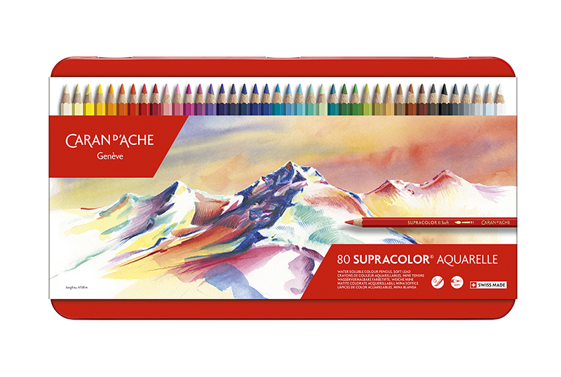 Image of Akvarellpenna Caran d´Ache Supracolor 80pennor   380 3888380 7610186043802