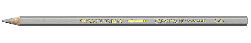 Image of Akvarellpenna Caran d´Ache Supracolor   498  Silver (3F) 3888498 7610186846427