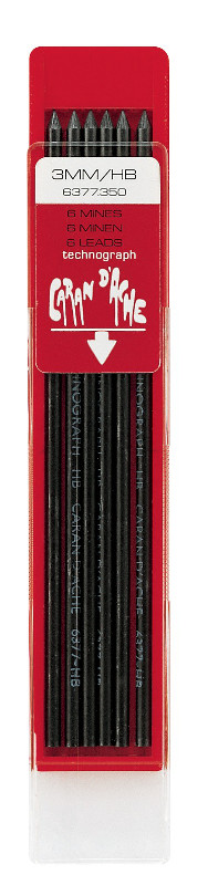 Image of Stift Caran d´Ache Technograph 2mm HB   (12F) 6077250 7610186760020