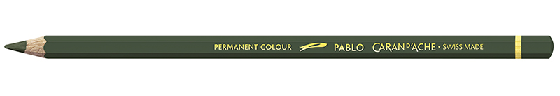 Image of Färgpenna Caran d´Ache Artist Pablo       019  Olive black (3F) 666019 7610186841422