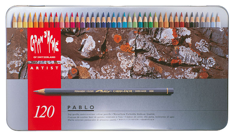 Image of Färgpenna Caran d´Ache Artist Pablo 120pennor   420 666420 7610186094200