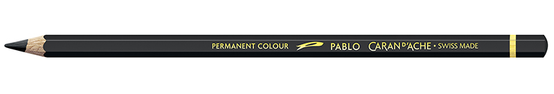 Image of Färgpenna Caran d´Ache Artist Pablo       496  Ivory black (3F) 666496 7610186842443