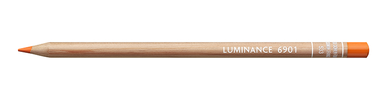 Image of Färgpenna Caran d´Ache  Luminance  dark cadmium orange 533 (3F) 6901533 7630002342889
