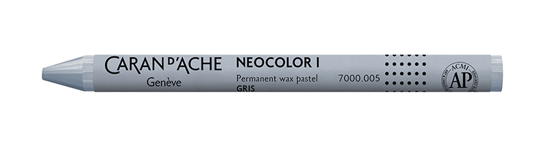 Image of Vaxkrita Caran d´Ache NeoColor I   005  Grey (10F) 7000005 7610186270031