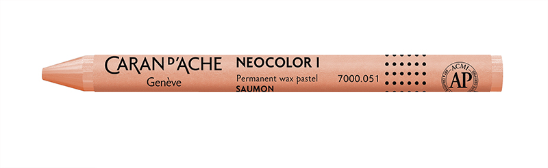 Image of Vaxkrita Caran d´Ache NeoColor I   051  Salmon (10F) 7000051 7610186270093