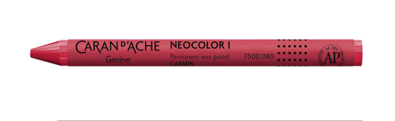 Image of Vaxkrita Caran d´Ache NeoColor I   080  Carmine (10F) 7000080 7610186270147