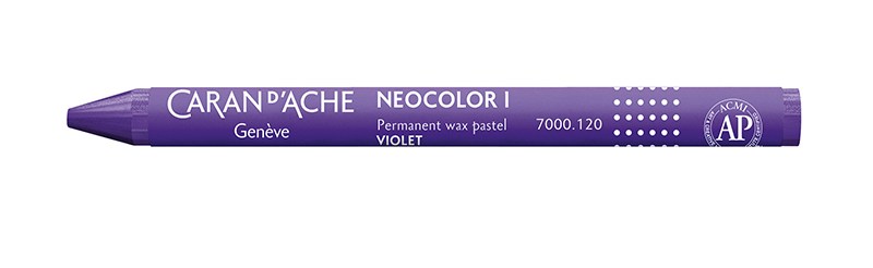 Image of Vaxkrita Caran d´Ache NeoColor I   120  Violet (10F) 7000120 7610186270185