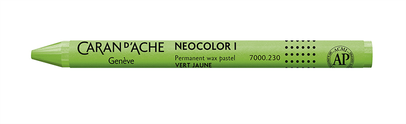 Image of Vaxkrita Caran d´Ache NeoColor I   230  Yellow green (10F) 7000230 7610186270277