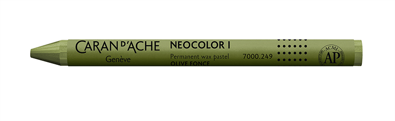 Image of Vaxkrita Caran d´Ache NeoColor I   249  Olive (10F) 7000249 7610186270307