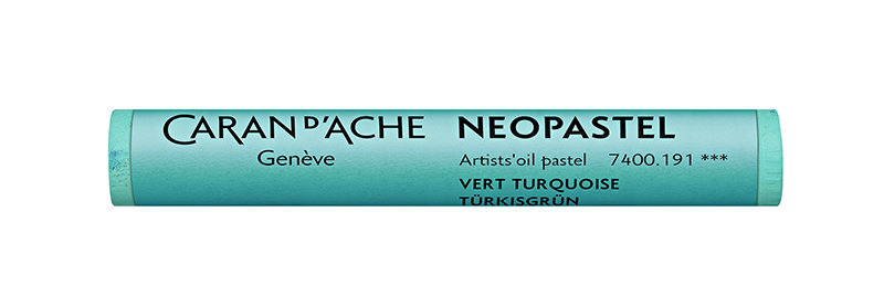 Image of Oljepastell Caran d´Ache NeoPastel    191  Turquoise green (3F) 7400191 7610186271205