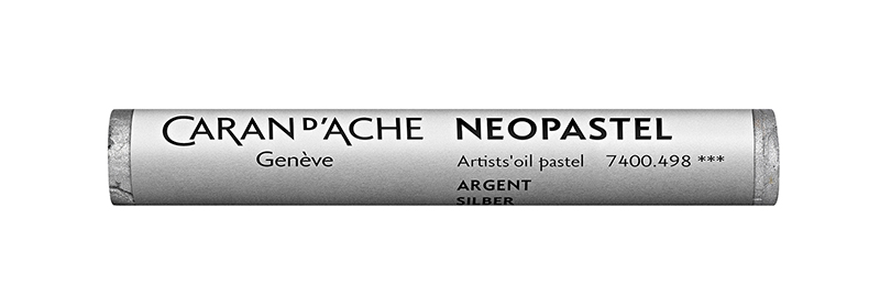 Image of Oljepastell Caran d´Ache NeoPastel    498  Silver (3F) 7400498 7610186271526