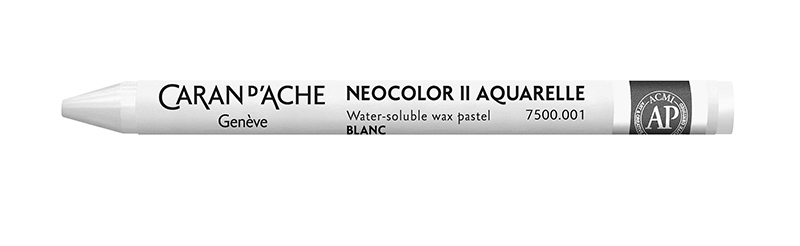 Image of Vaxkrita Caran d´Ache NeoColor II  001  White (10F) 7500001 7610186271540