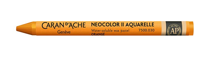 Image of Vaxkrita Caran d´Ache NeoColor II  030  Orange (10F) 7500030 7610186271687