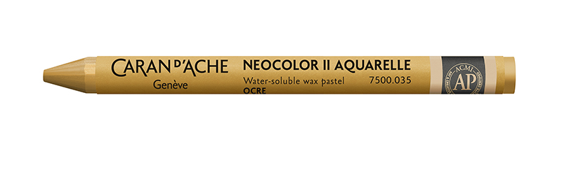Image of Vaxkrita Caran d´Ache NeoColor II  035  Ochre (10F) 7500035 7610186271724
