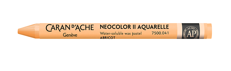 Image of Vaxkrita Caran d´Ache NeoColor II  041  Apricot (10F) 7500041 7610186034282