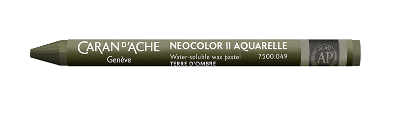 Image of Vaxkrita Caran d´Ache NeoColor II  049  Raw umber (10F) 7500049 7610186271762