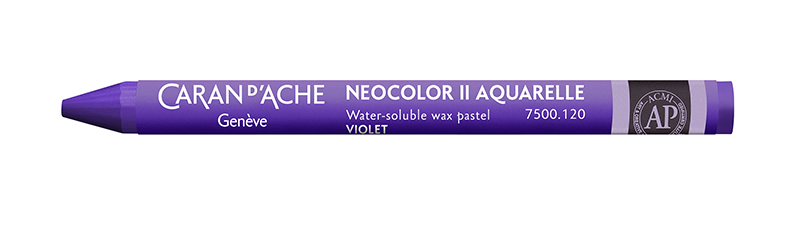 Image of Vaxkrita Caran d´Ache NeoColor II  120  Violet (10F) 7500120 7610186271960