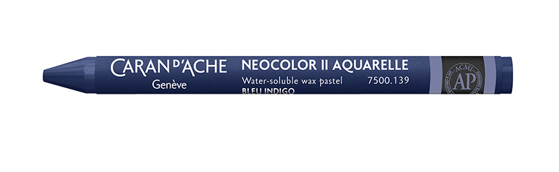 Image of Vaxkrita Caran d´Ache NeoColor II  139  Indigo blue (10F) 7500139 7610186271991