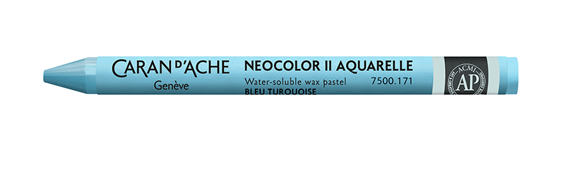 Image of Vaxkrita Caran d´Ache NeoColor II  171  Turquoise blue (10F) 7500171 7610186272073