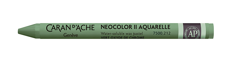 Image of Vaxkrita Caran d´Ache NeoColor II  212  Cromium oxid green (10F) 7500212 7610186036545
