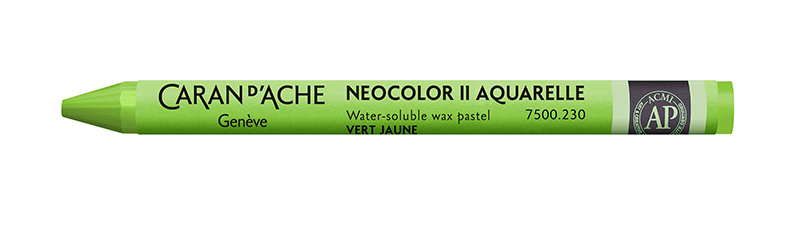 Image of Vaxkrita Caran d´Ache NeoColor II  230  Yellow green (10F) 7500230 7610186272196