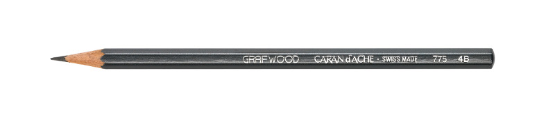 Image of Grafitpenna Caran d´Ache Artist GRAFWOOD 4B (3F) 775254 7610186023057