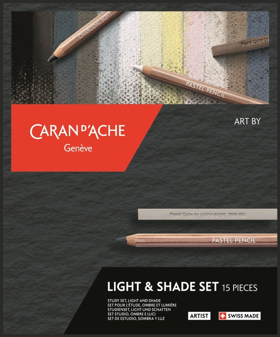 Image of Pennset Caran d´Ache Art by light & shade 15 delar 776815 7630002335782