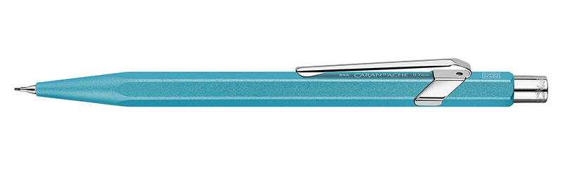 Image of Stiftpenna Caran d´Ache 844 Turquoise with slimpack 844681 7630002353489