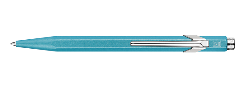 Image of Kulspetspenna Caran d´Ache 849 Colormat-X Turquoise 849181 7630002351423