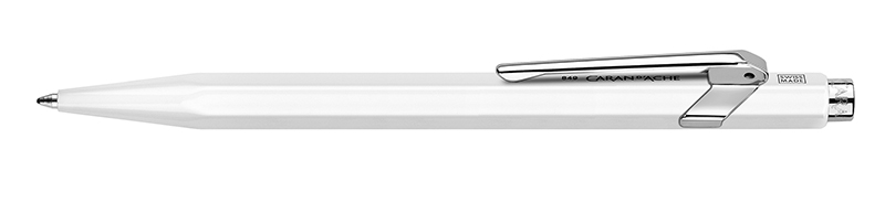 Image of Kulspetspenna Caran d´Ache 849 white with slimpack 849502 7630002316767