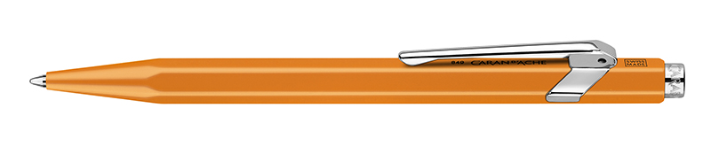 Image of Kulspetspenna Caran d´Ache 849 Orange fluo with slimpack 849530 7630002316781