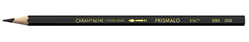 Image of Akvarellpenna Caran d´Ache Prismalo          009  Black (12F) 999009 7610186842962