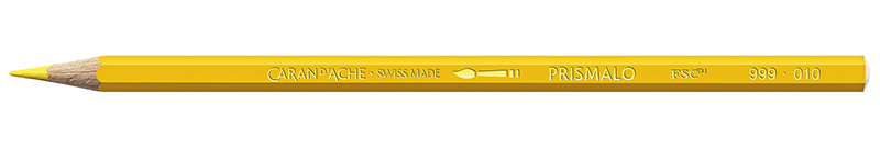 Image of Akvarellpenna Caran d´Ache Prismalo          010  Yellow (12F) 999010 7610186842979