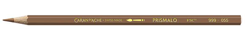 Image of Akvarellpenna Caran d´Ache Prismalo          055  Cinnamon (12F) -HV- 999055 7610186843136