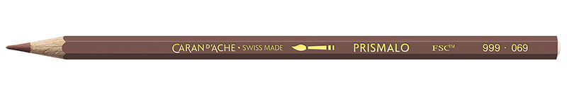 Image of Akvarellpenna Caran d´Ache Prismalo          069  Burnt sienna (12F) 999069 7610186843198