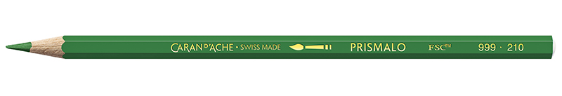 Image of Akvarellpenna Caran d´Ache Prismalo          210  Emerald green (12F) -HV- 999210 7610186843471
