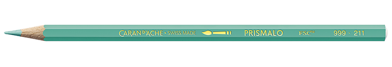 Image of Akvarellpenna Caran d´Ache Prismalo          211  Jade green (12F) 999211 7610186843488