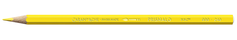 Image of Akvarellpenna Caran d´Ache Prismalo          240  Lemon yellow (12F) -HV- 999240 7610186843556