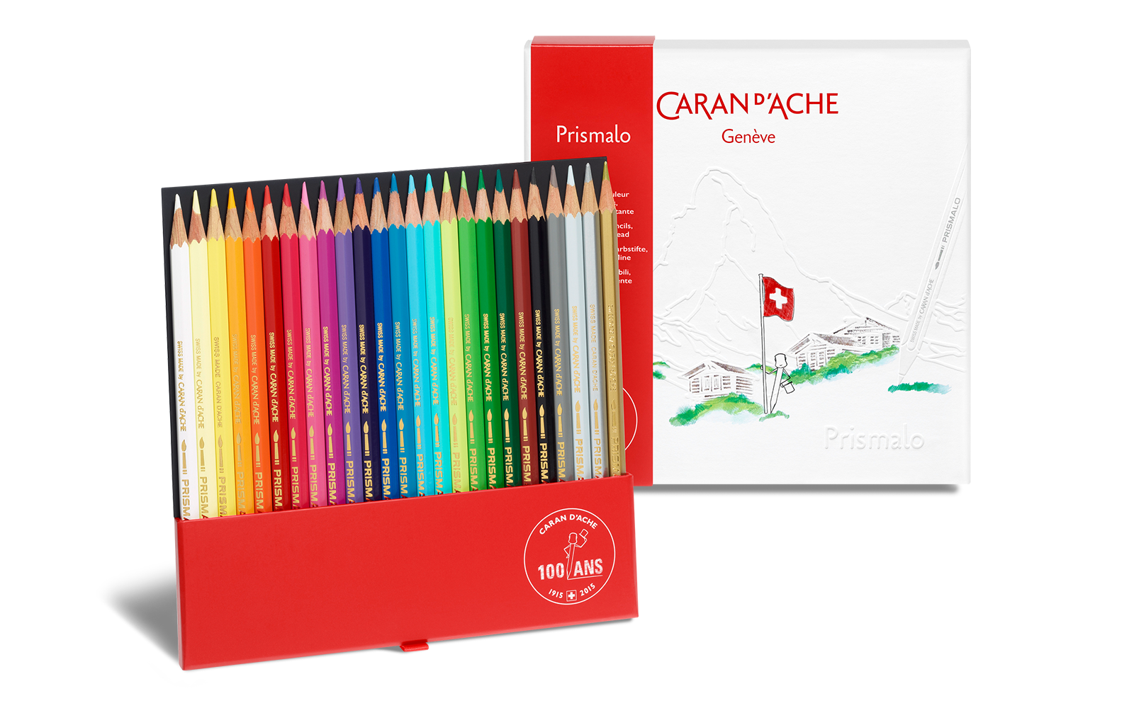 Image of Akvarellpennset Caran d´Ache Prismalo 25 pennor 999325 7630002328982